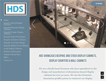 Tablet Screenshot of hds-showcases.co.uk